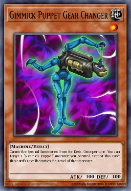 Gimmick Puppet Gear Changer