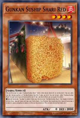 Gunkan Suship Shari Red