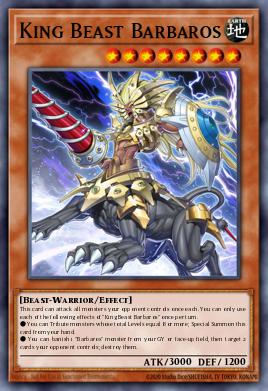 King Beast Barbaros