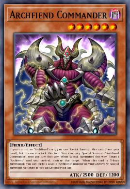 Archfiend Commander