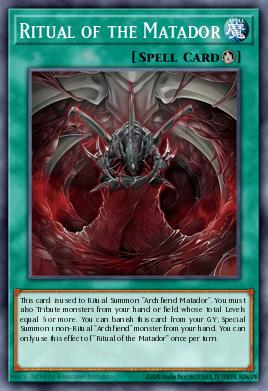 Ritual of the Matador