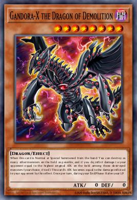 Gandora-X the Dragon of Demolition