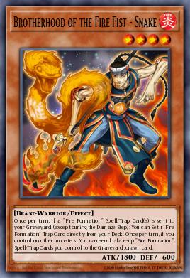 Brotherhood of the Fire Fist - Snake