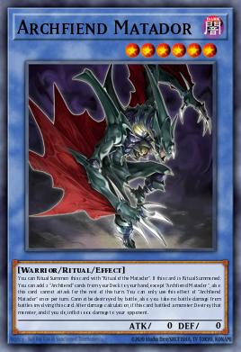 Archfiend Matador