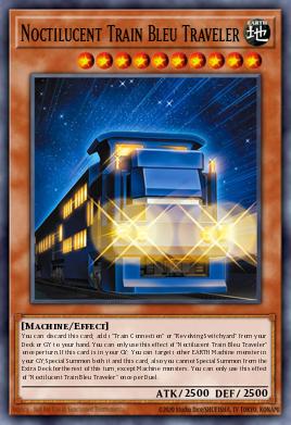 Noctilucent Train Bleu Traveler