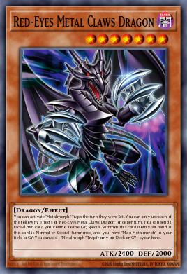 Red-Eyes Metal Claw Dragon