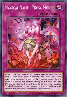 Magical Name - "Rosa Mundi"
