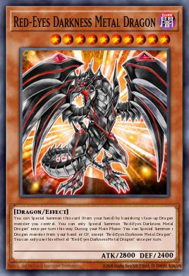 Red-Eyes Darkness Metal Dragon