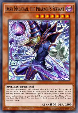 Dark Magician, the Pharaoh's Servant