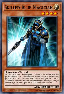 Skilled Blue Magician