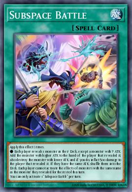 Subspace Battle