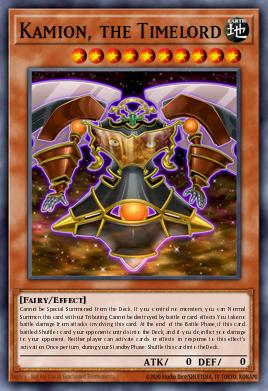 Kamion, the Timelord