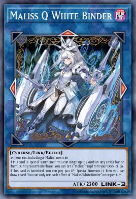 Maliss Q White Binder