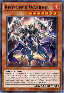 Regenesis Warrior Beresheet